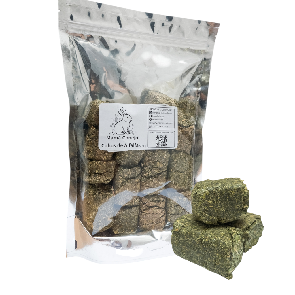 Cubos de alfalfa - 500g