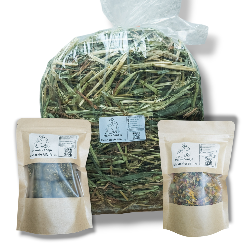 Paquete de heno de avena - 2kg