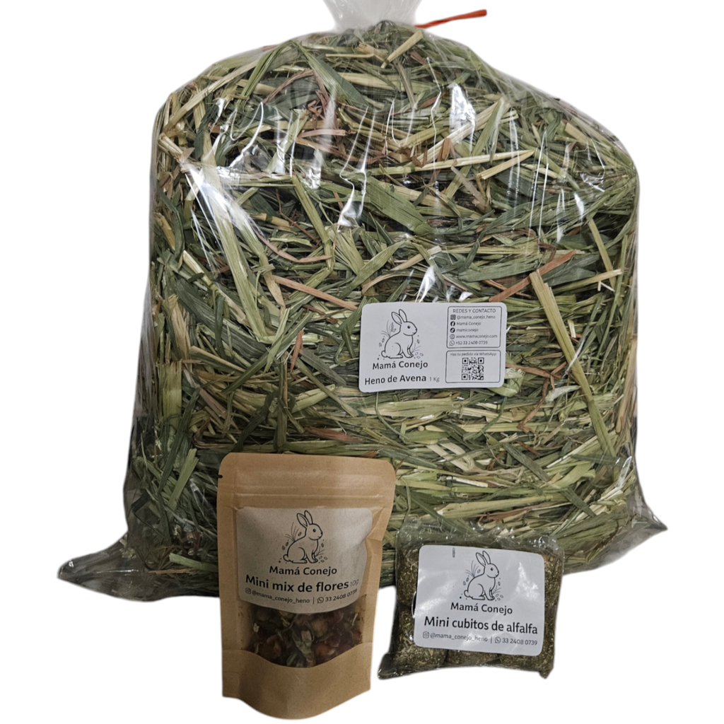 Paquete de heno de alfalfa - 1kg
