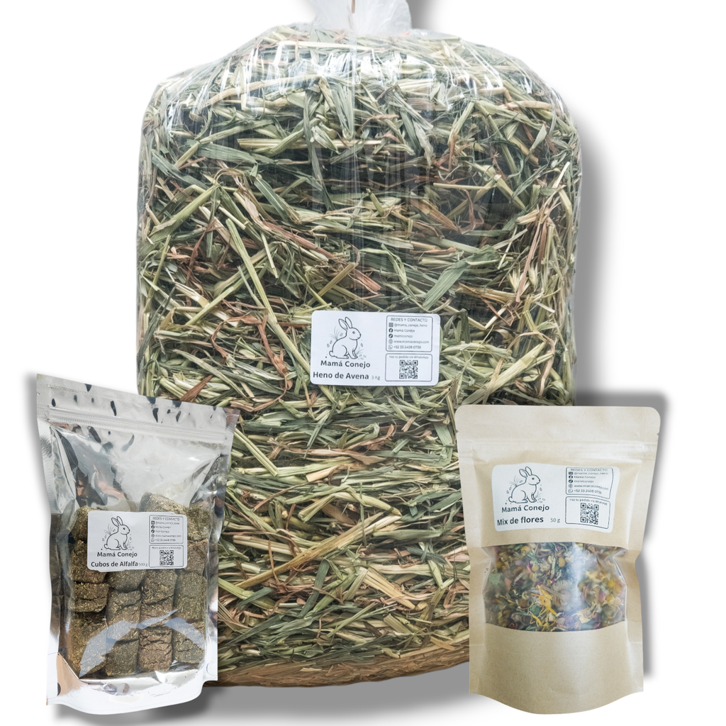 Paquete de heno de avena - 3kg