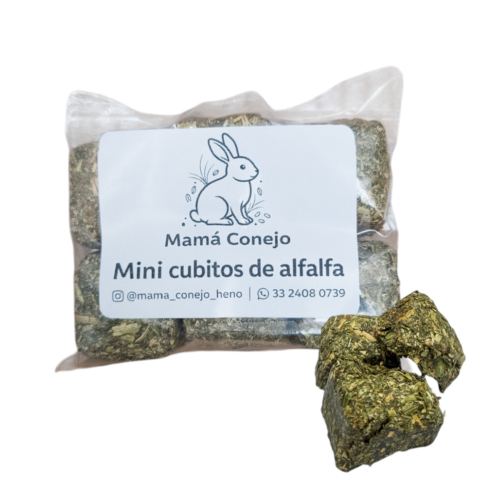 Cubos de alfalfa - mini (descuento)